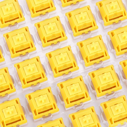 Gateron Kaidaron V2CAP Тестовый вал машины Механический переключатель клавиши модифицированный G -вал желтый вал Трехно