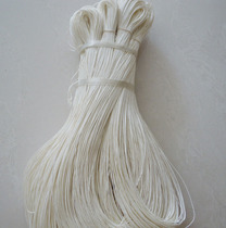 Special price high quality wax cotton thread voucher financial binding tag bundle portfolio accessories 2 5