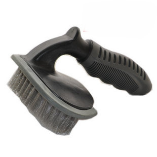 KTM Wash Hairbrush Arched Tire Brush E-46 DIY Car Wash Brush Arc Brush Plastic Brush