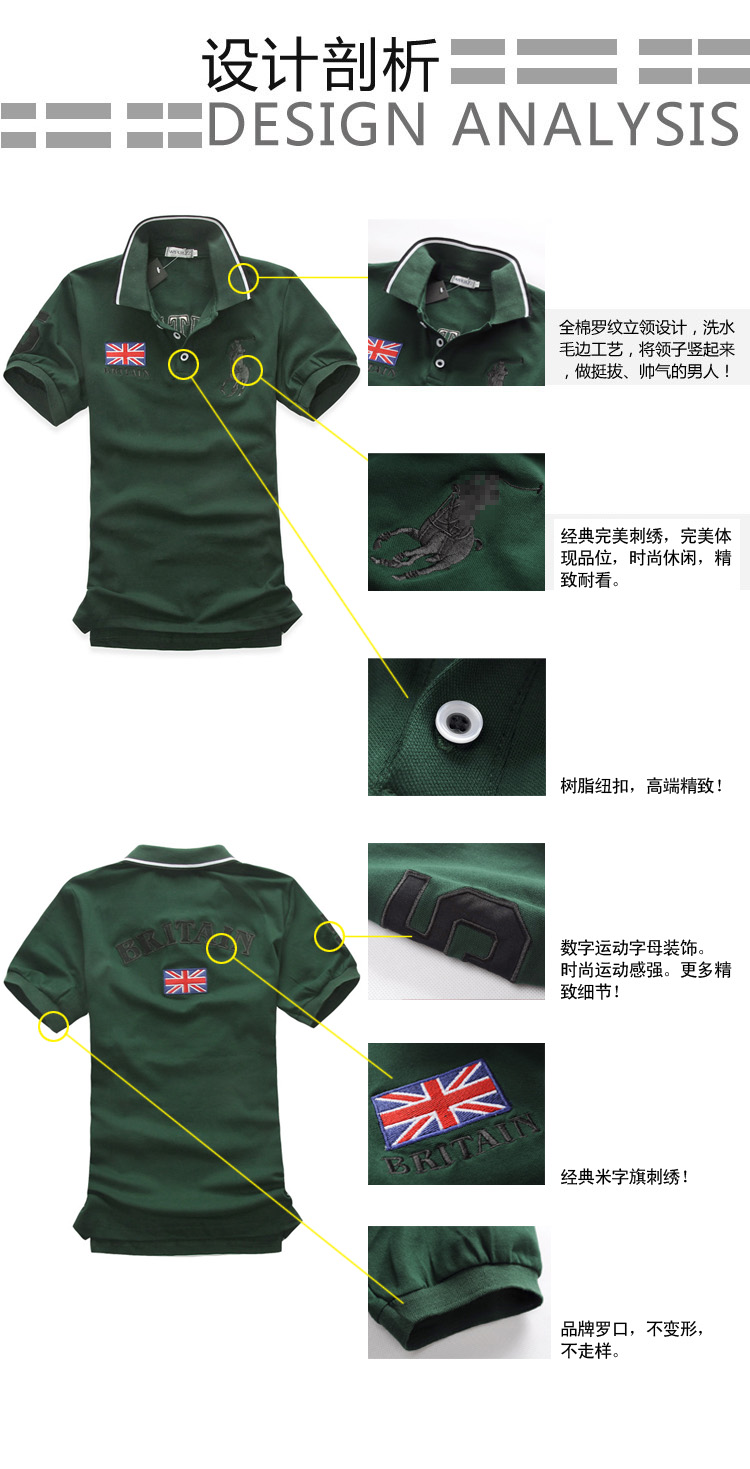 Xu hướng hè cổ áo sơ mi nam cổ áo POLO 2019 mới led áo thun ngắn tay nam quần lửng nửa tay - Polo áo polo đẹp