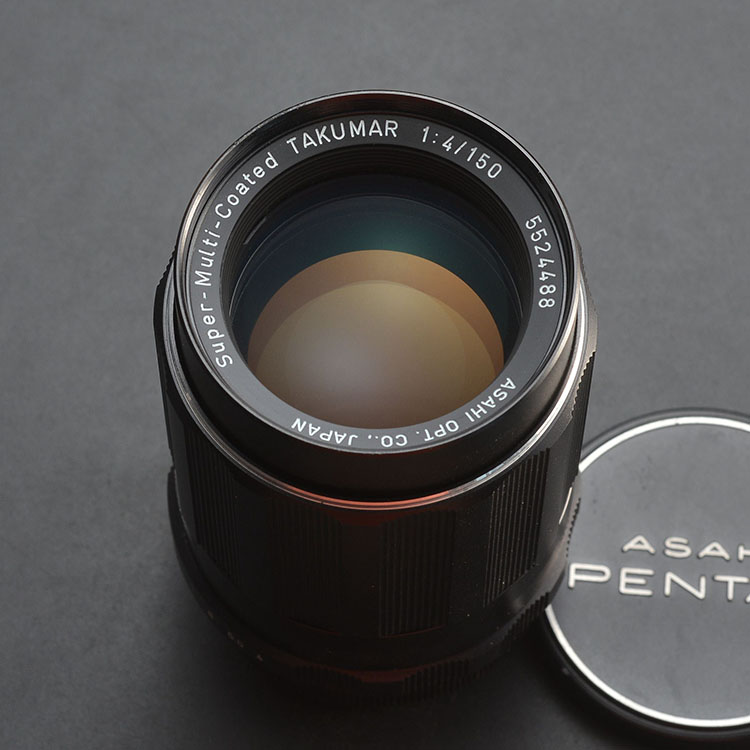Pentax S-M-C TAKUMAR 150mmF4 M42 Có thể sử dụng ống kính DSLR kích thước đầy đủ bằng tay