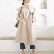 Spot Korean ins simple texture coat cashmere petal collar coat cashmere coat double-sided cashmere coat for women