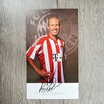 Robben Official Card Bayern Munich 2010-2011 Season Bayern White Card