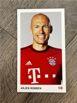 Robben White Card Official Card Bayern Munich 2015 - 2016 Bayern