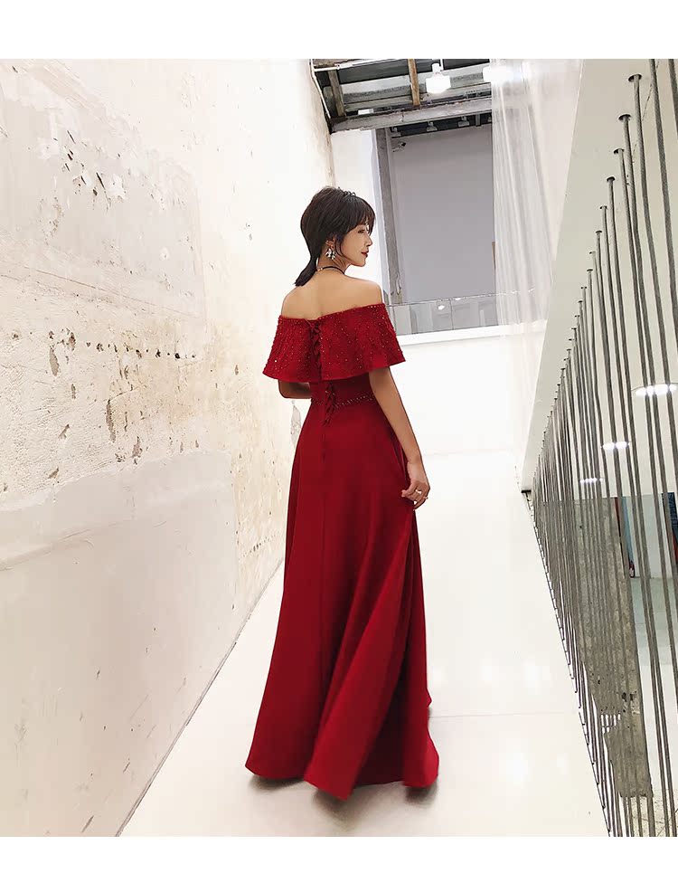 Robe de soirée en Satin - Ref 3212599 Image 25