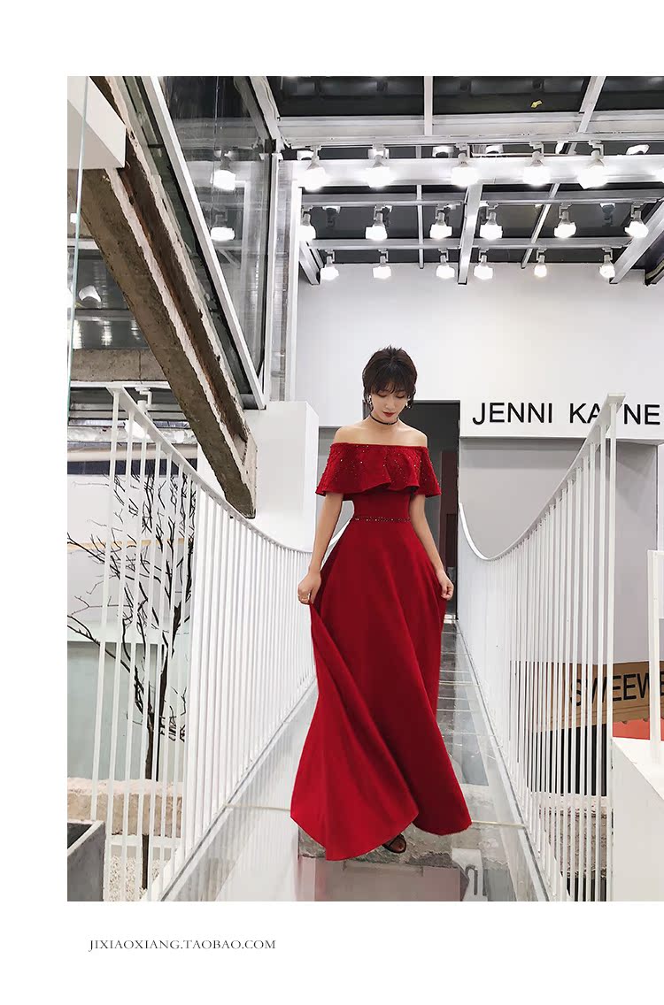 Robe de soirée en Satin - Ref 3212599 Image 20
