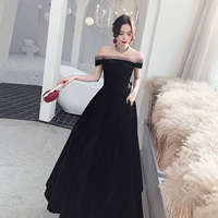 Черный черный длинный