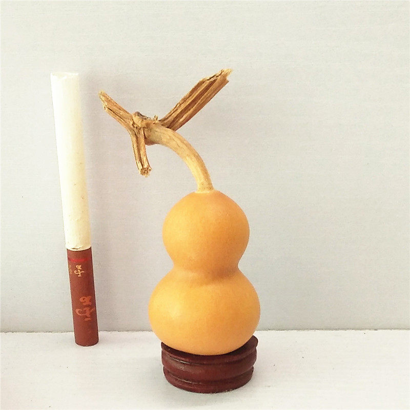 2016 Play With Hand Twist Small Natural Gourd Iron Clad Gold Boutique Literary Play Collection Handicraft Swing Accessories a figure