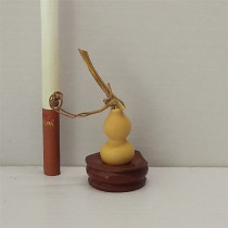 2017 Play With Hand Twist Small Plinth Natural Grass in Golden Pendulum Pieces of Play Collection Handicraft 2 7cm No seed