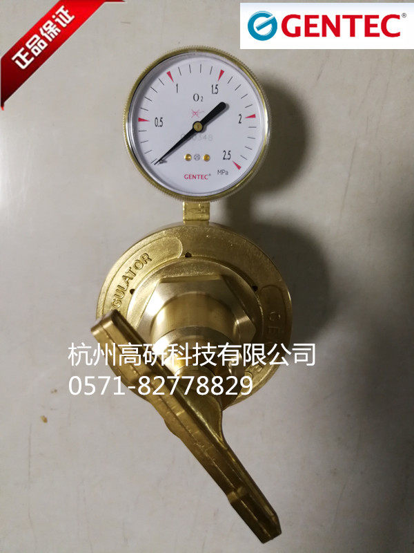 Nitrogen pressure reducer for pipelines 155LIN-200 oxygen pressure reduction gauge 155LX-200 American Jarui GENTEC