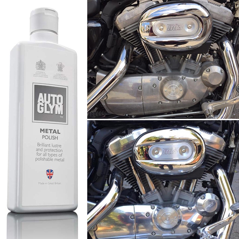AUTOGLYM British Metal Polished Polished Ointment Automotive Locomotive Plated Chrome Piece Oxidation Recovery Rust Removal Decontamination