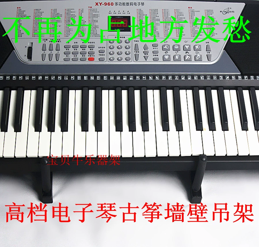 Đa năng đàn organ điện tử treo tường guzheng móc treo giá treo màn hình giá treo đàn organ điện tử giá treo tường phụ kiện nhạc cụ - Phụ kiện nhạc cụ