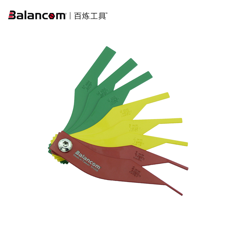 Bai Lian brake pad scale brake pad thickness gauge brake pad measuring instrument wear measuring instrument brake pad feeler