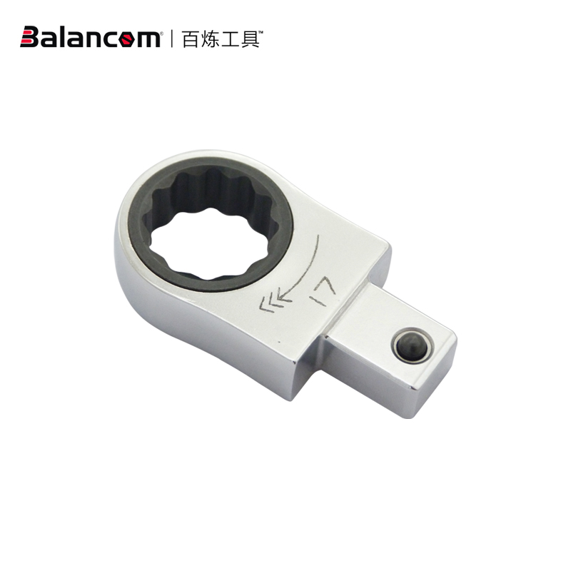 The 100 chain tool penetrating torque wrench can change the head of the 9*12 thorn tip quickly wrench