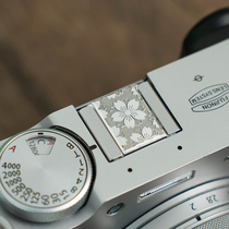 Metal Sakura hot shoe cover Fuji xs10 20 camera xt50 30 second generation Nikon z30zfc accessories x100vi