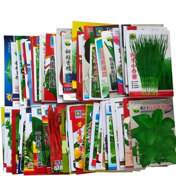Original color packaged leafy vegetable seeds collection vegetable seeds