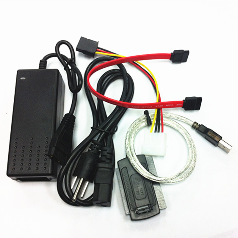 Computer external hard disk USB to IDE SATA sata ide cable three-use hard disk transfer data cable