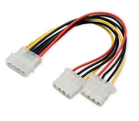 SA-057 Chassis 1/2 power cord HDD power cord IDE 1/2 power cord 4 pins 1/2
