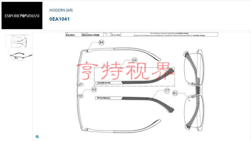 Emporio Armani Armani Eyeglass Frames Original Accessories Ea Nose Pads Temple Arms Sales and Repair Services Emporio Armani Armani Eyeglass Frames Original Accessories Ea Nose Pads Temple Arms Sales and Repair Services