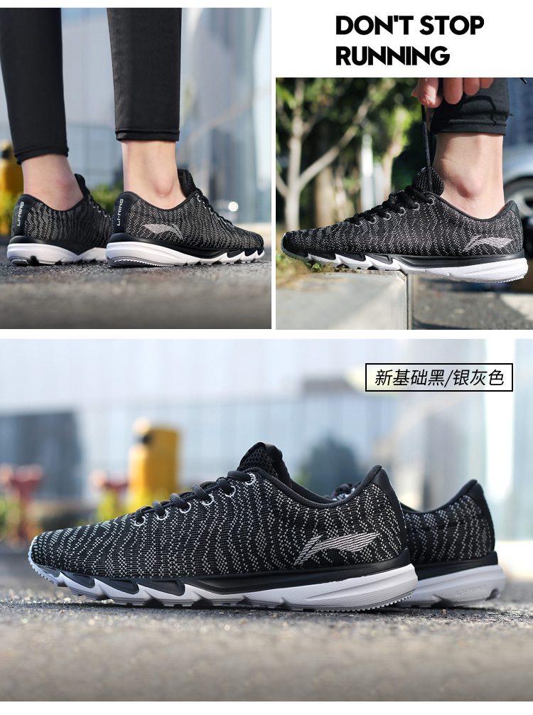 Giày thể thao Li Ning giày nam 2019 mùa xuân thoáng khí nhẹ ngoài trời giày chạy bộ giầy thể thao nữ