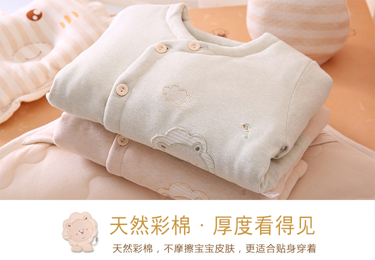 Bộ quần áo trẻ em bộ quà tặng quà tặng cao cấp cho bé sơ sinh trăng tròn quà tặng trẻ sơ sinh cotton mùa thu mùa đông đồ trẻ em