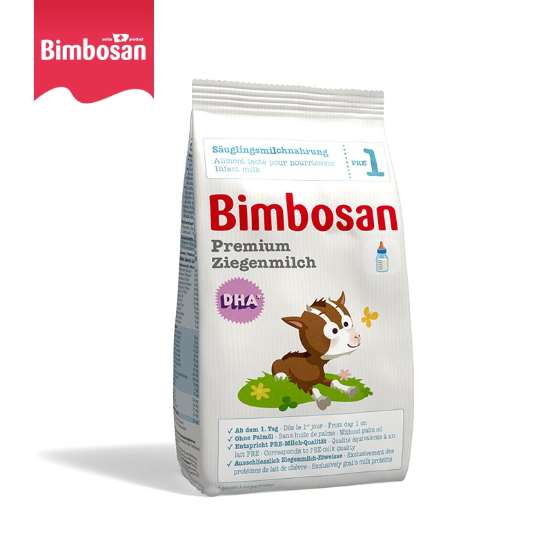 宾博瑞士进口婴幼儿配方羊奶粉400g