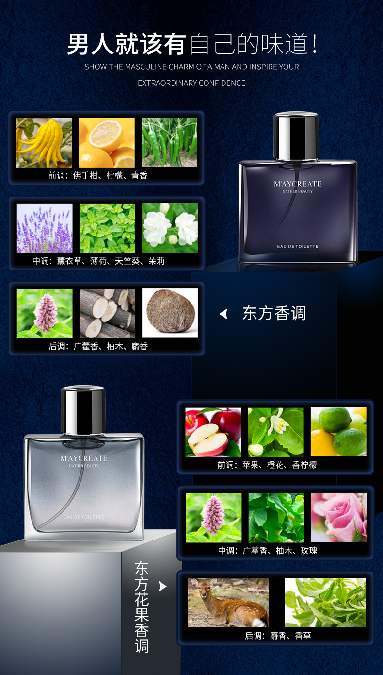 Nước hoa huyền thoại nước hoa nam BOSS hương thơm kéo dài, hương thơm nhẹ, thanh lịch, quyến rũ, người đàn ông thành đạt nước hoa hermes nữ