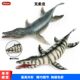 Simulated Dinosaur Model Ornaments, Solid Marine Animals, Soft Dragon, Sliding Toothed Dragon, Mosasaurus, Overlord Dinosaur Toy Figure