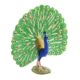 Simulated Animal Model Birds Birds Peacock Model Solid Static Kidsren's Toys Plastic Decoration Ornaments Gift