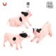 Children's Toy Realistic Farm Animal Pig Model Plastic Solid Doll Piglet Small Pig Cognitive Figurine Ornament