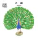 Simulated Animal Model Birds Birds Peacock Model Solid Static Kidsren's Toys Plastic Decoration Ornaments Gift