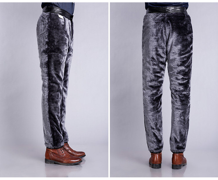 Pantalon cuir homme droit pour hiver - Ref 1494234 Image 19