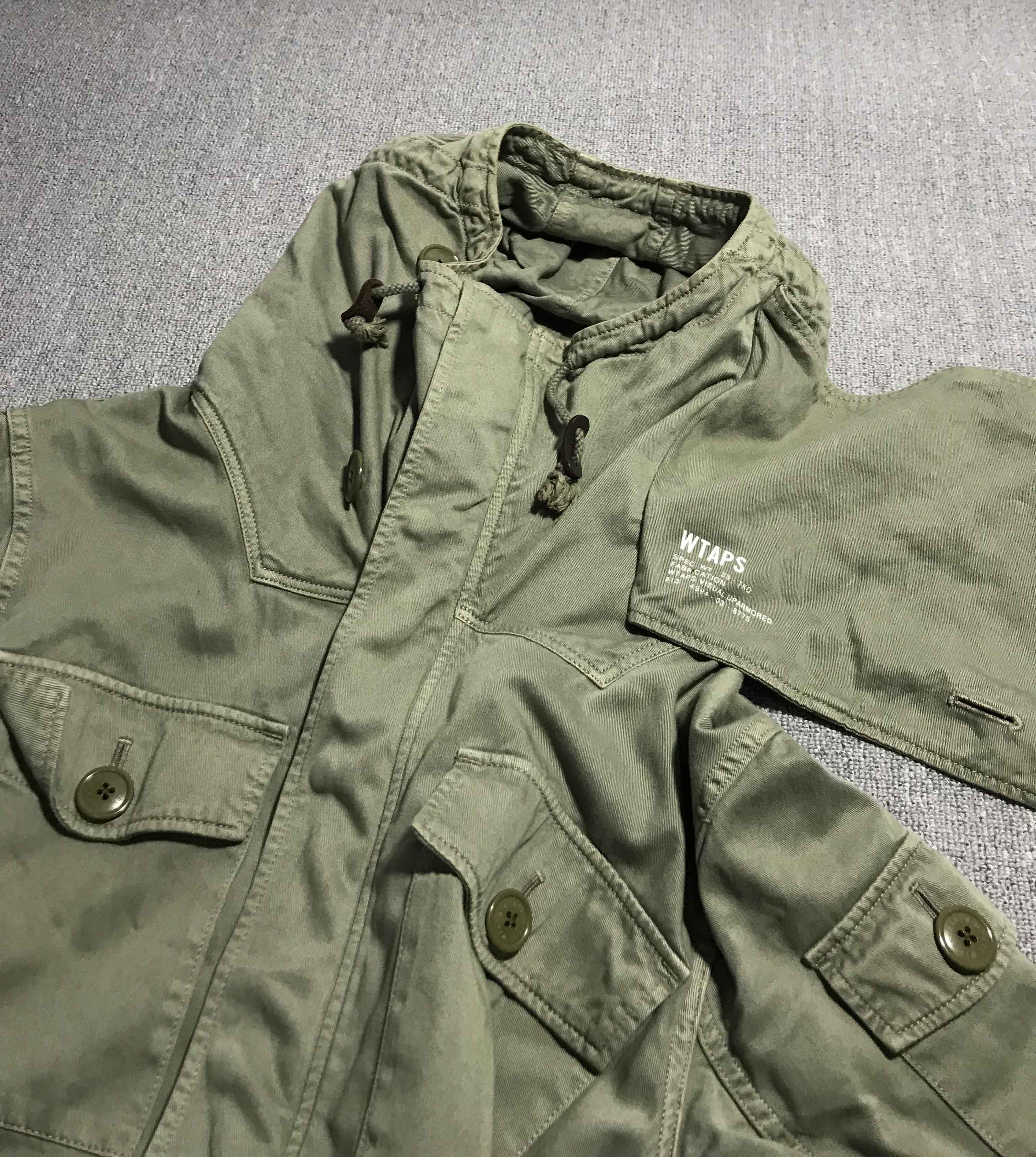 WTAPS 14SS PARASMOCK JACKET COTTON TWILL - ミリタリージャケット