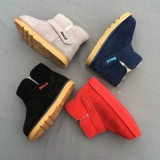 Демисезонные туфли для мальчиков подходит для мужчин и женщин, детские сапоги, удерживающая тепло спортивная обувь, из натуральной кожи