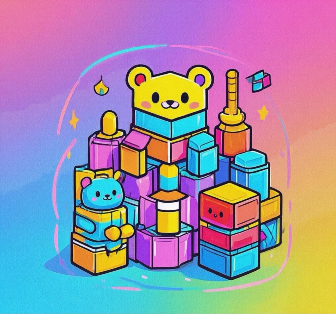 艾莉潮玩坊的LOGO