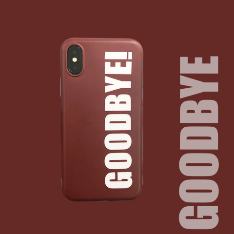 Red — Good Bey Kendall Girls FashionableiPhone 14, 13, 12 iPhone Case