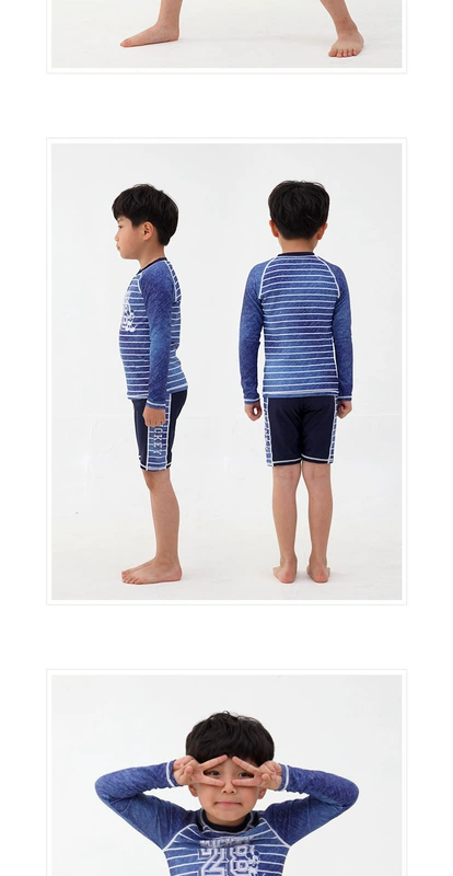 Mẫu mùa hè Hàn Quốc nhập khẩu chính hãng cho bé trai Bộ đồ bơi chống chuột Mickey - Bộ đồ bơi hai mảnh