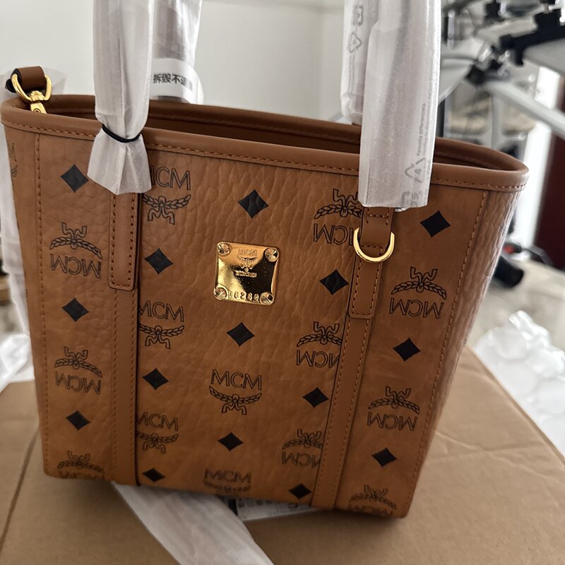 Affordable Alternative to Mcm Basket Tote Bag, Small Trendy Fashion Square Bag, Women's Shoulder Bag, Crossbody Bag, Handbag