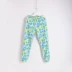 Quần pyjama quần nữ chân cotton quần nữ cotton dệt tại nhà chất béo mm lớn cỡ lớn quần eo cao mùa xuân và mùa hè quần đũi nữ Quần tây