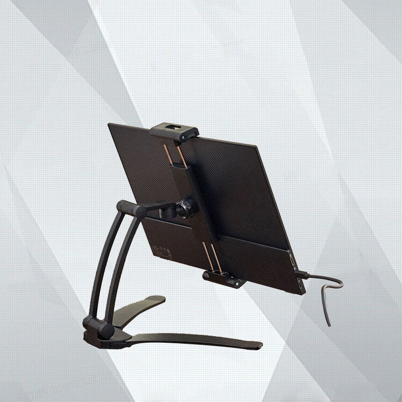 Desktop lazy bracket mobile phone tablet ipad support live children's online class learning metal folding shelf portable