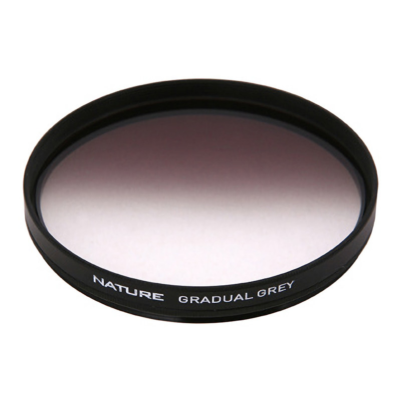 Nature Medium Grey-To-Layer Mirror 86 86 95105m m Specialty Ultra-thin HD Optical Resin Gradual Grey Filter