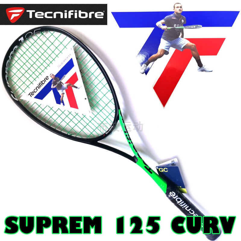 France Tecnifire Teni Fly Squash Racquet SUPREM CURV Professional Men And Women Full Carbon New-Taobao