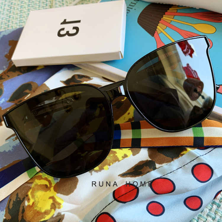 RunaHome TR90 Li Yi Peak with extra-large UV ultra-light square male and female polarized driving sunglasses