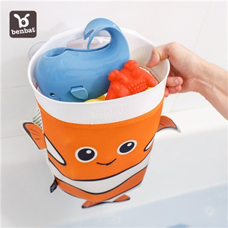 Spot Israel benbat small fish bathroom toy storage bag bathing children's water toy storage net