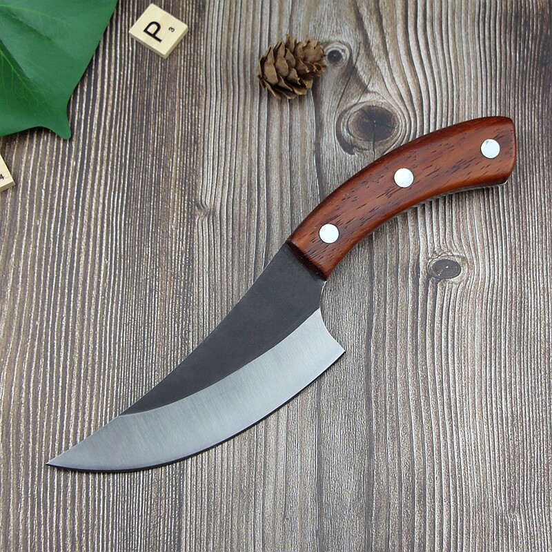 Tick Meat Splitting Knife Butcher Butcher Knife Sold Meat Cleft Hand Forged butcher Chopped Butcher Knife with Bone Knife Shave Special Knife-Taobao