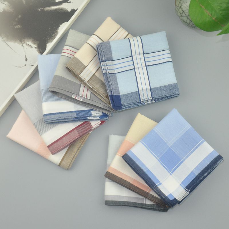 Buy Senior men's handkerchief cotton Classic old handkerchief ladies ...