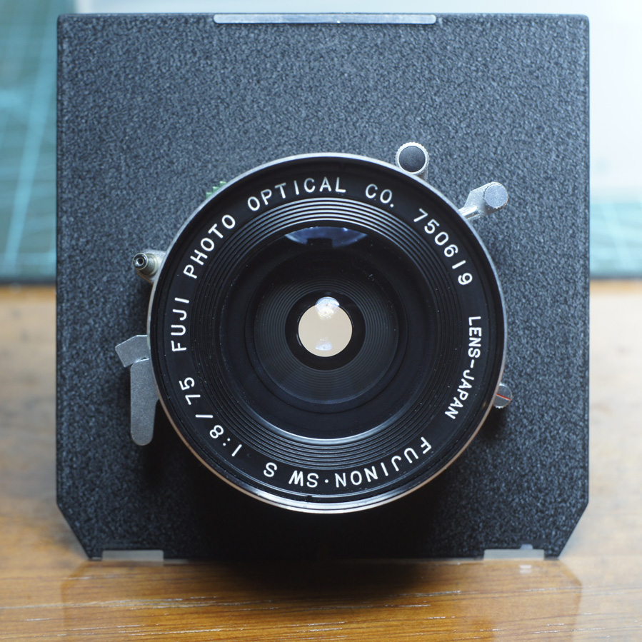 Fuji Fuji Fuji Fuji Fuji SW S 75mm F8 structure with Super Angulon