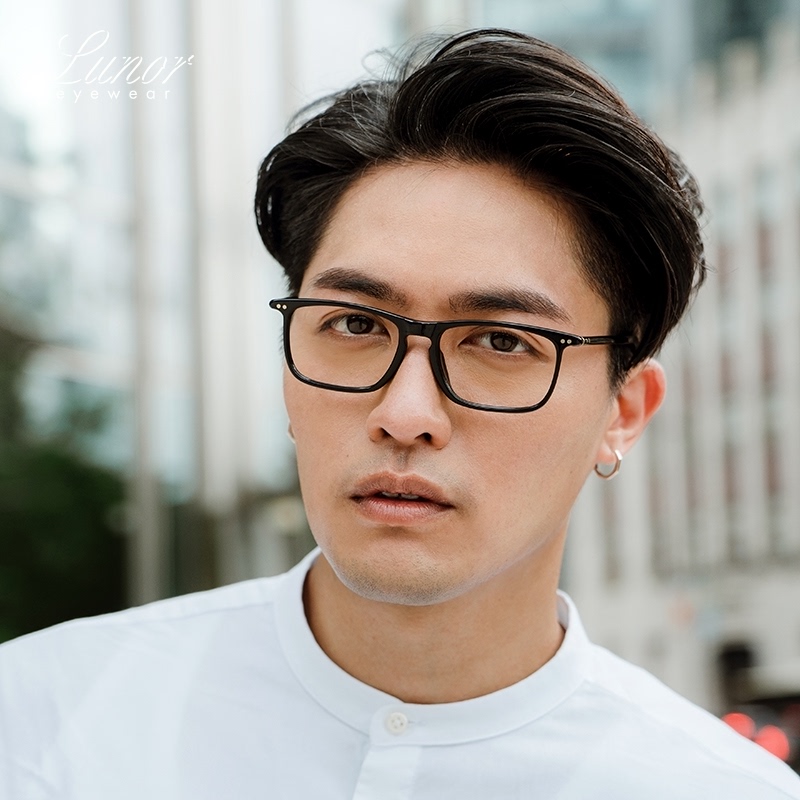 Lunor new product A5 238 German handmade brand authorized shop art retro plate full frame myopia spectacle frame-Taobao