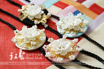Korean imported hair rope hair hoop Bride wedding headdress Korean traditional hair accessories H-P07863
