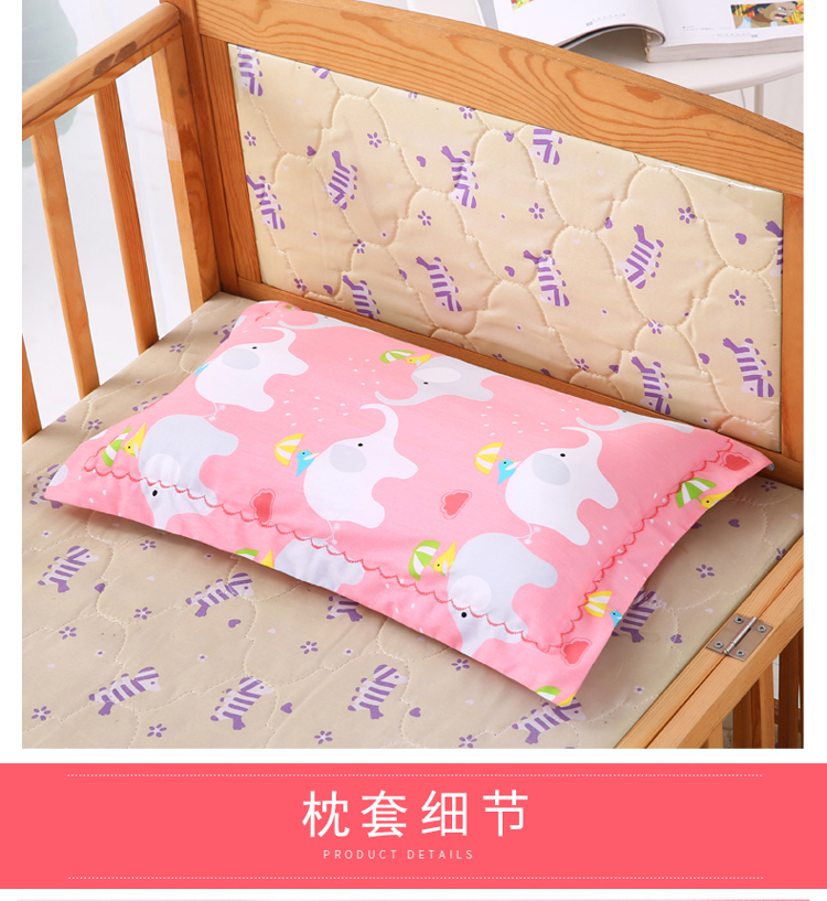 gối bông gối bé con gối 0-1-3-6 năm bé già trẻ em mẫu giáo gối thở cộng với gối - Gối goi chu u